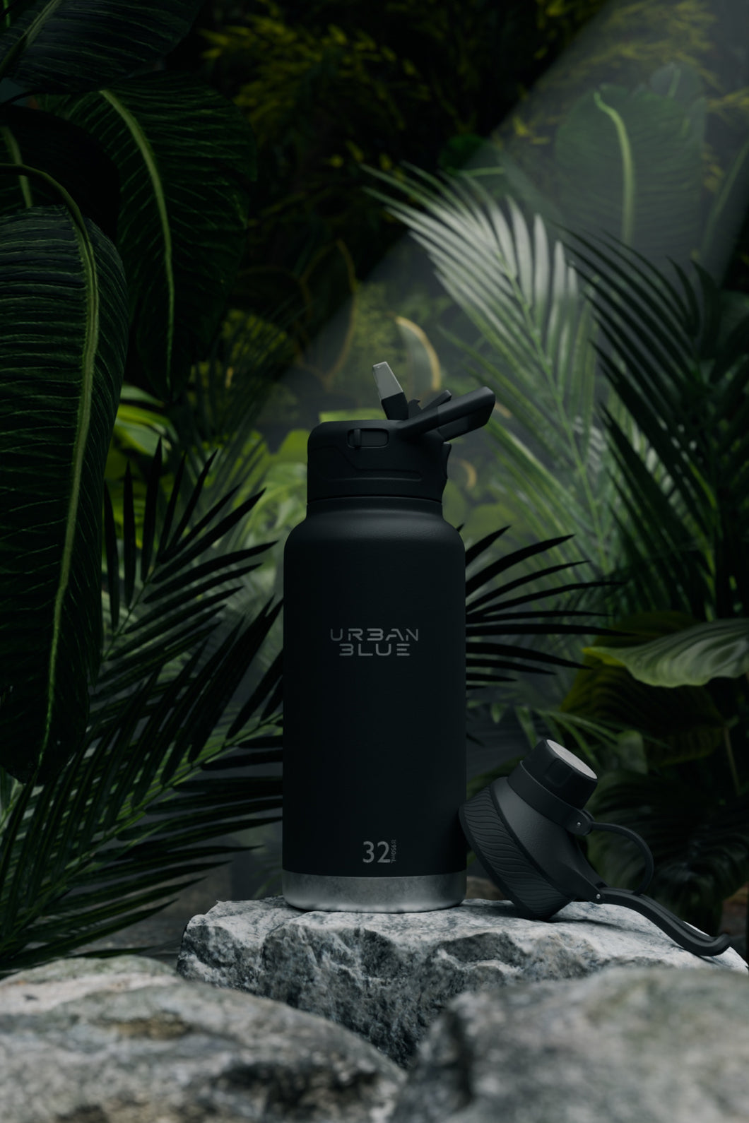 Explorer Water Bottle 950ML - Black