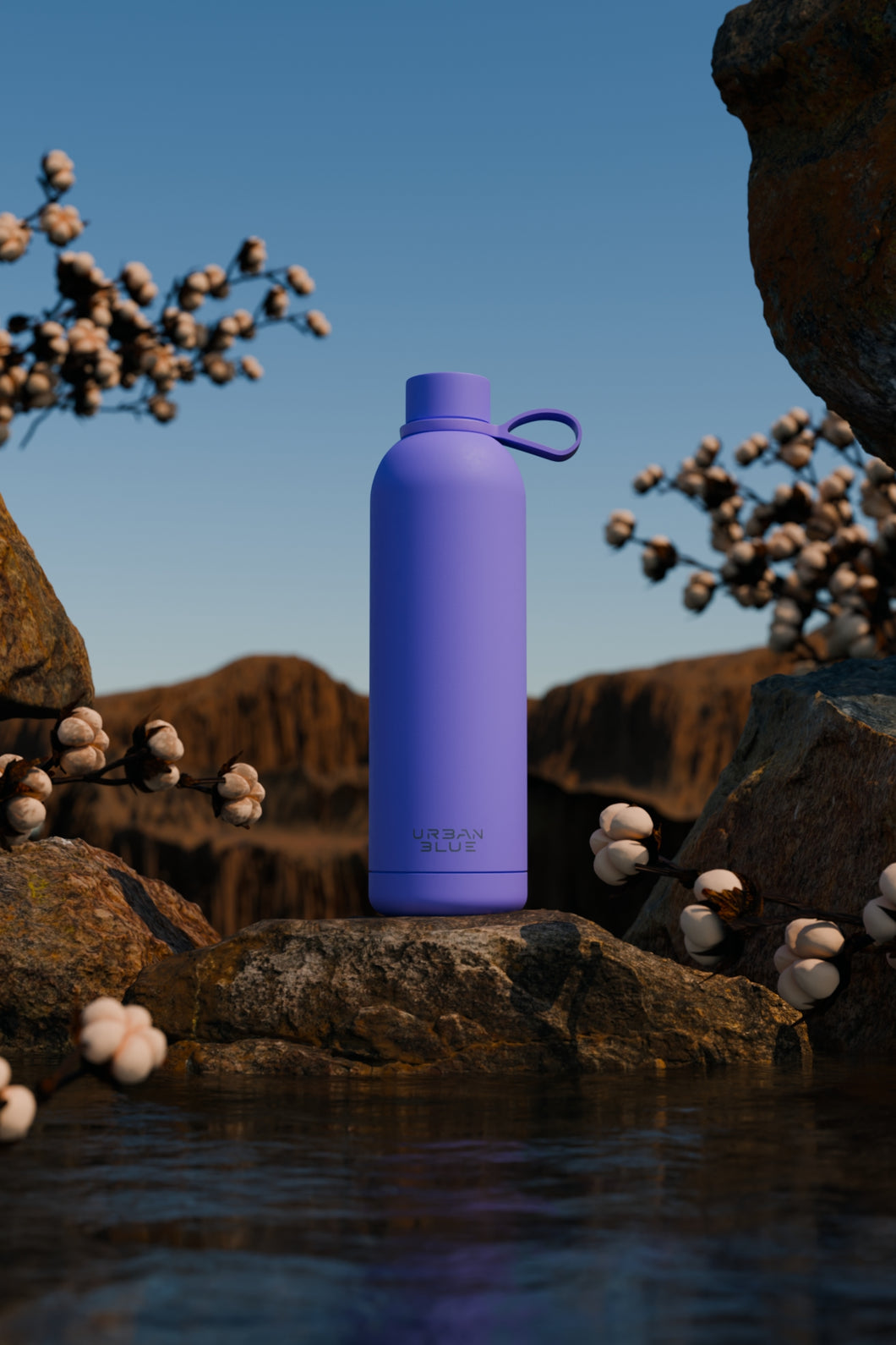 Bullet bottle 750ml PURPLE